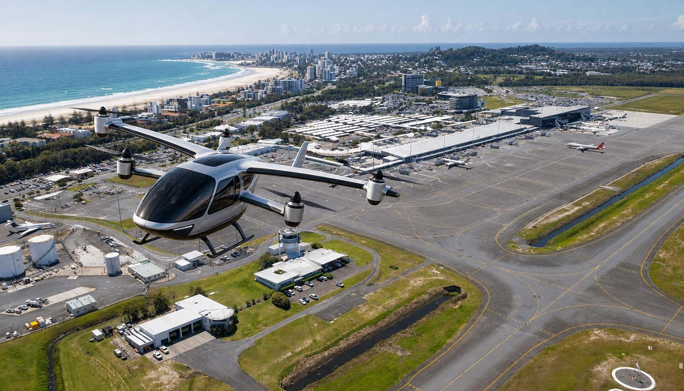 Airport Transfers — future Sydney air taxi service