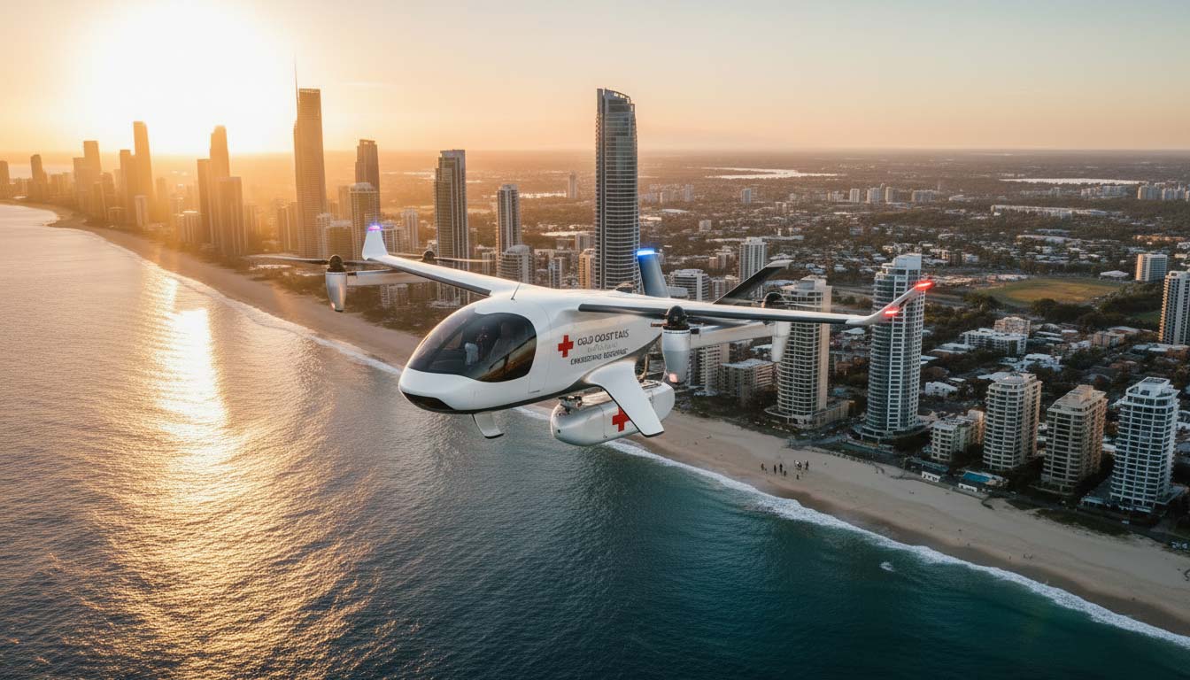 Emergency Response Support — future Sydney air taxi service