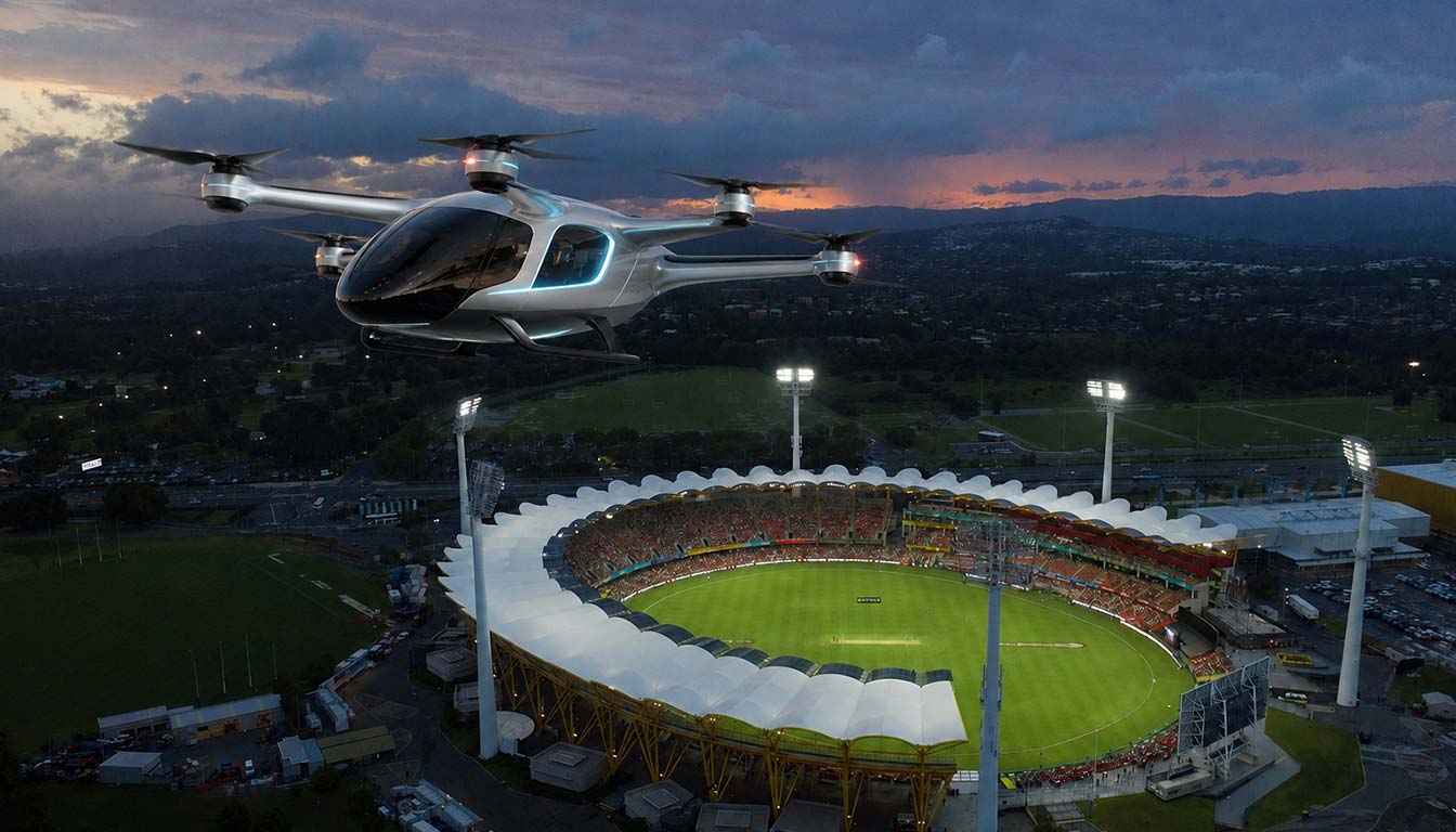 Event Transport — future Sydney air taxi service