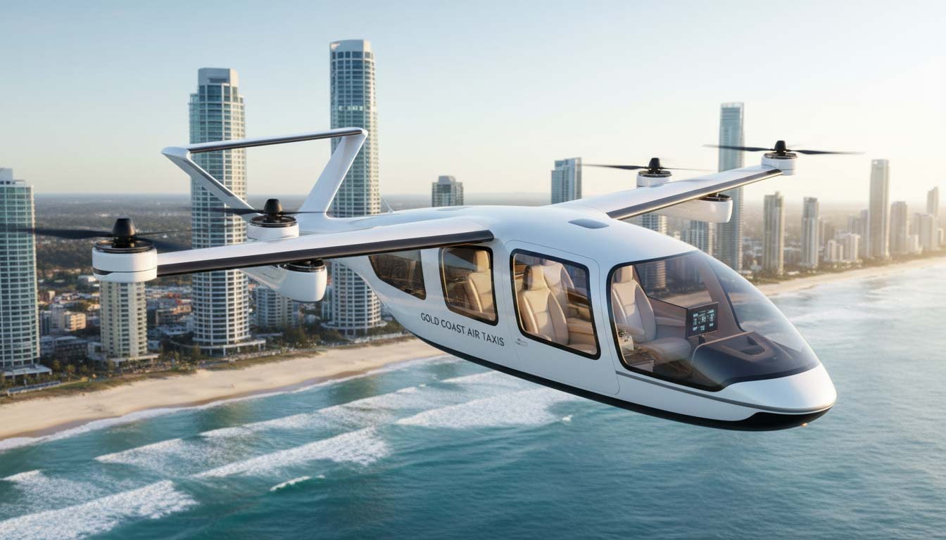 Luxury Air Transfers — future Sydney air taxi service