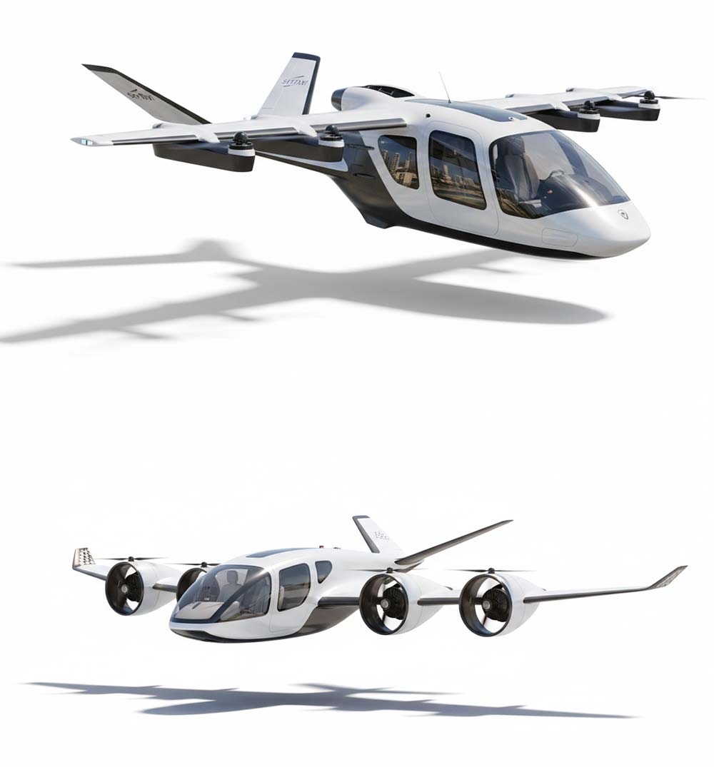 Future air mobility concept for the Sydney